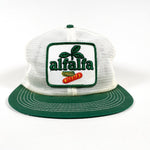 Vintage 80's DeKalb Alfalfa Seed All Mesh Trucker Hat