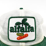 Vintage 80's DeKalb Alfalfa Seed All Mesh Trucker Hat