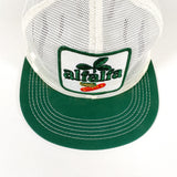 Vintage 80's DeKalb Alfalfa Seed All Mesh Trucker Hat