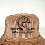 Vintage 90's Ducks Unlimited Henrico Corduroy Hat