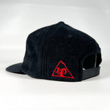 Vintage 90's Rocky Boots Fleece Sample Logo Strapback Hat