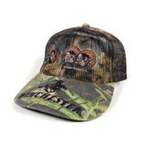 Vintage Y2K Winchester Turkey Hunting Mossy Oak Camo Trucker Hat