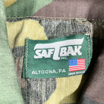 Vintage 90's SafTBak Camo Lightweight Jacket