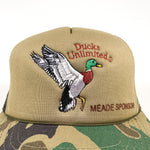 Vintage 90's Ducks Unlimited Duck Camo Trucker Hat