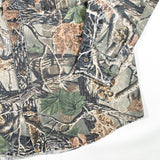 Vintage Y2K Cabela's Seclusion 3D Tree Camo Button Up Shirt