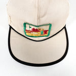 Vintage 70's Golfing Rope Tee Pocket Hat