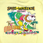 Vintage 1987 Spuds MacKenzie Bud Light Party Animal T-Shirt