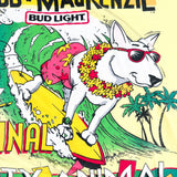 Vintage 1987 Spuds MacKenzie Bud Light Party Animal T-Shirt