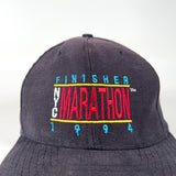 Vintage 1994 NYC Marathon Finisher Strapback Hat