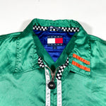 Vintage 90's Tommy Hilfiger Racing Gear Satin Jacket