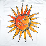 Vintage 90's David Edmond Sun Face Art Graphic T-Shirt