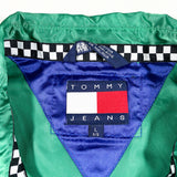 Vintage 90's Tommy Hilfiger Racing Gear Satin Jacket