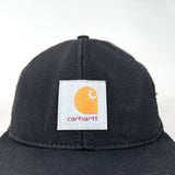 Vintage 90’s Carhartt USA Made Black Mesh Trucker Snapback Hat