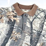 Vintage 90's Realtree Hardwoods Camo Duxbak Polo Shirt