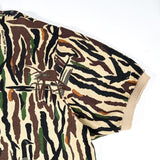 Vintage 90's Ducks Unlimited Camo Rattlers Brand Polo Shirt