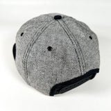 Vintage 90’s John Deere Strapback Gray Black Patch Hat