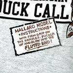 Vintage 90's All-American Duck Call Camo Graphic T-Shirt