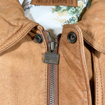 Vintage 90's Marlboro Map Leather Jacket