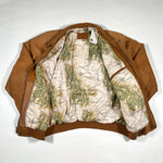 Vintage 90's Marlboro Map Leather Jacket