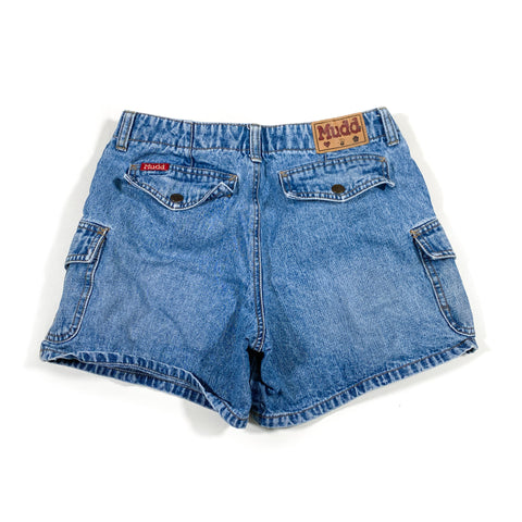 Vintage 90's Mudd Cargo Denim Shorts