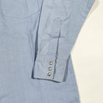 Vintage 80's Plain Pockets Pearl Snap Button Down Shirt