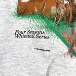 Vintage 1991 Four Seasons Whitetail Deer Crewneck Sweatshirt