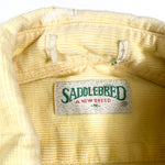 Vintage 90's Saddlebred Corduroy Button Up Shirt