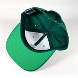 Vintage 90's Virginia Lottery Green Wool Hat