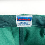 Vintage 90's Virginia Lottery Green Wool Hat