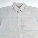 Vintage 90's Fox Collection Grid Pattern Button Up Shirt