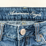 Vintage Y2K American Eagle Low Rise Distressed Denim Shorts