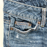Vintage Y2K American Eagle Low Rise Distressed Denim Shorts