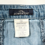 Vintage 90’s Jordache Denim Skort 27 Waist Mini Skirt