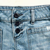Vintage Y2K American Eagle Low Rise Button Fly Denim Shorts