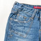 Vintage Y2K Mudd Denim 28 Waist Distressed Shorts