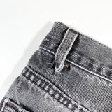 Vintage 2000 Levi's 505 Black Cut-off Denim Shorts