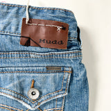 Vintage Y2K Mudd Denim 28 Waist Distressed Shorts