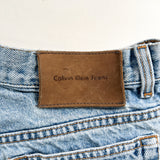 Vintage 90’s Calvin Klein Denim 28 Waist Shorts