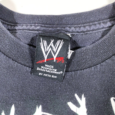 EWS Hardy Boyz 2 Xtreme T-Shirt - Jeff Hardy WWE Wrestling Shirt (Black, Men's)