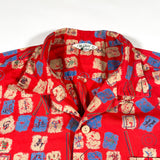 Vintage 60's Malihini Loop Collar Hawaiian Shirt