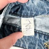 Vintage Y2K American Eagle Low Rise Distressed Denim Shorts