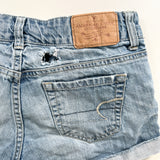 Vintage Y2K American Eagle Low Rise Distressed Denim Shorts