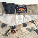 Vintage Y2K Route 66 Camo Cargo Shorts 28 Waist Shorts