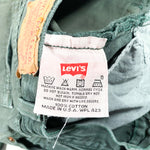 Vintage 1998 Levi's 501 XX Green Jeans