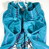 Modern Y2K Charlotte Hornets Big Logo Teal NBA Basketball Shorts
