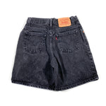 Vintage 1999 Levi's Black Denim Jean Shorts