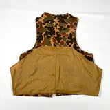Vintage 80’s Game Winner Duck Camo Hunting Vest