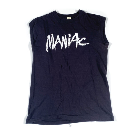 Vintage 80's Maniac Sleeveless T-Shirt