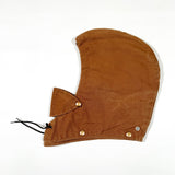 Vintage 70’s Carhartt Brown Duck Canvas Blanket Lined USA Snap Hood