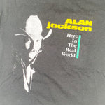 Vintage 90's Alan Jackson Here in the Real World T-Shirt